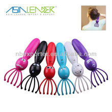 handheld mini electronic massager with octopus shape